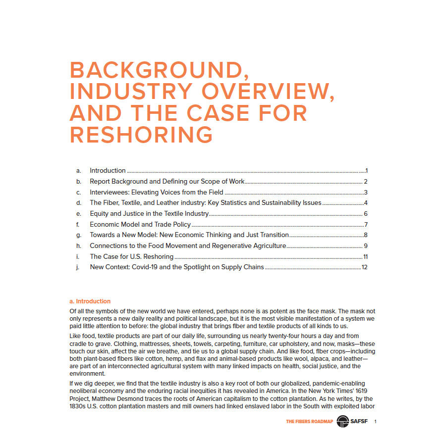 Industry Overview - The Fibers Roadmap
